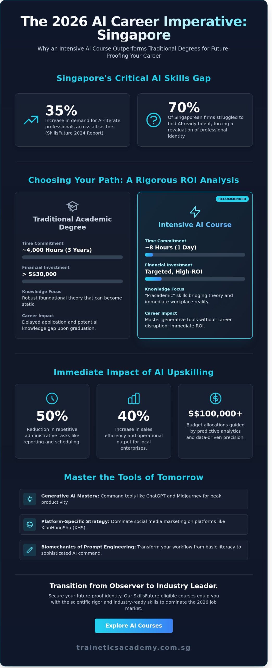 AI Course Singapore: Comparing Professional Training & XHS Integration in 2026