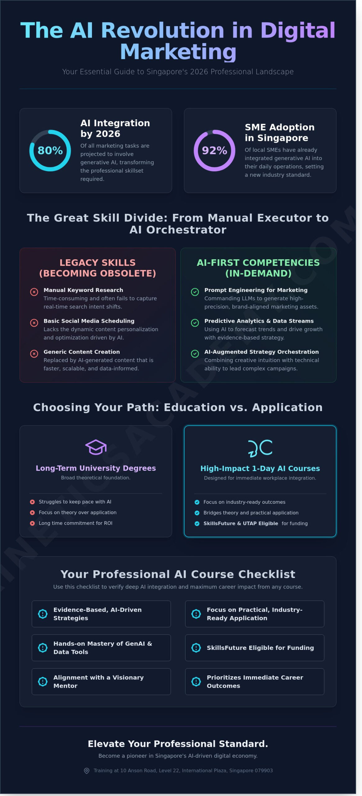 Choosing the Best Digital Marketing Course in Singapore: 2026 AI-First Guide