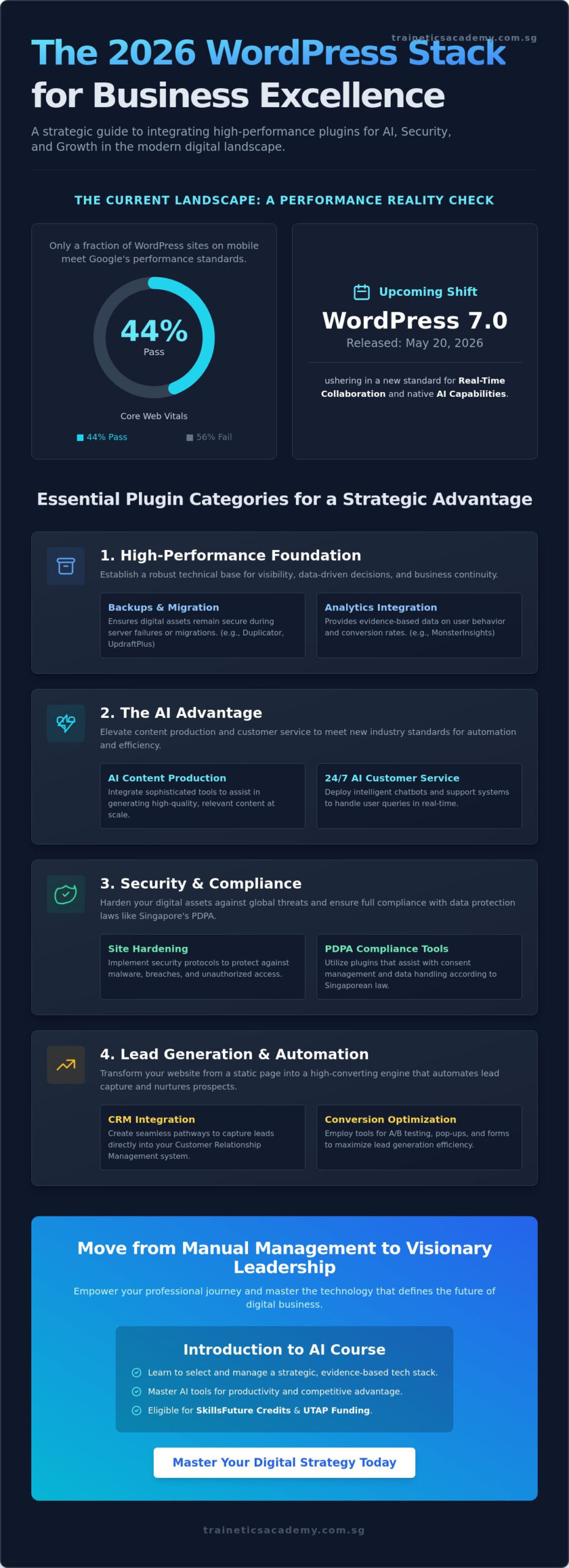 Best WordPress Plugins for Business Websites in 2026: The Professional Singapore Guide
