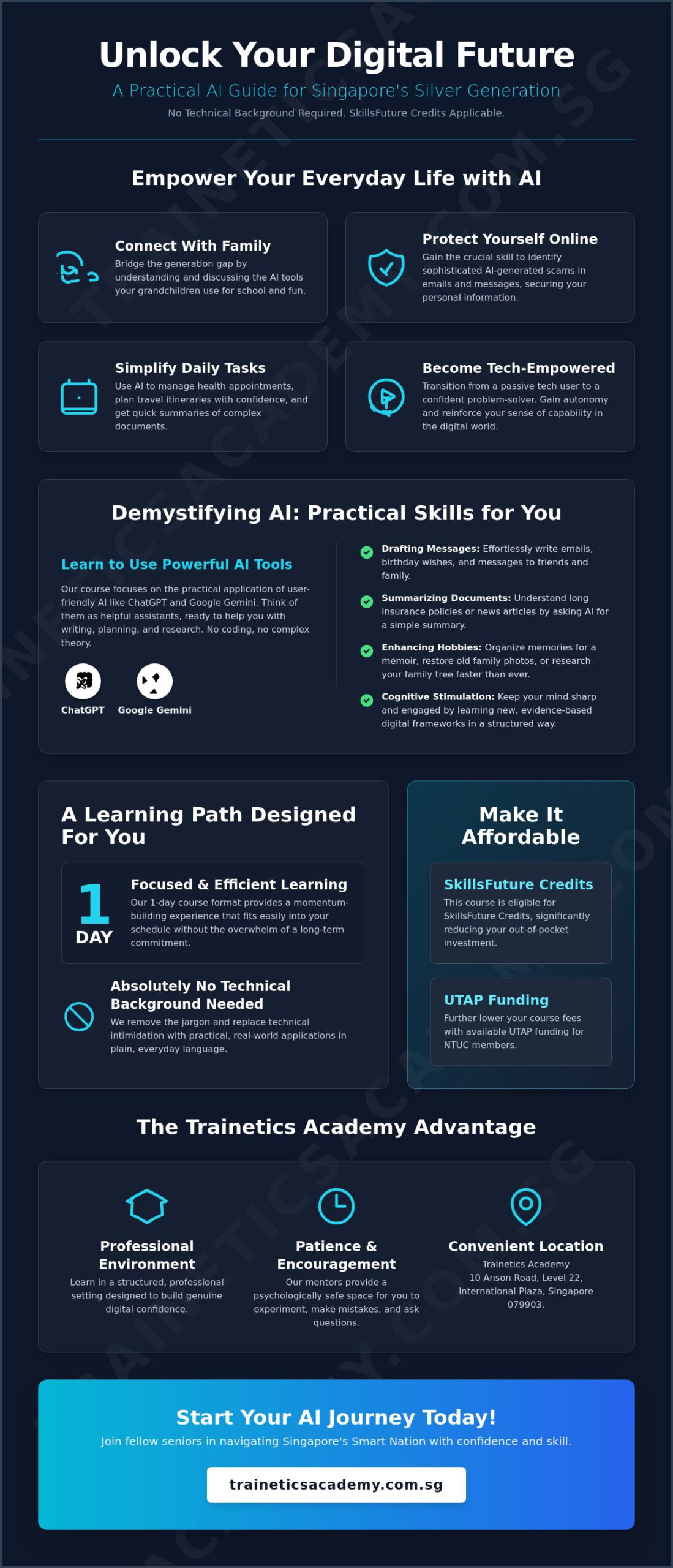 Top SkillsFuture AI Courses for Seniors in Singapore