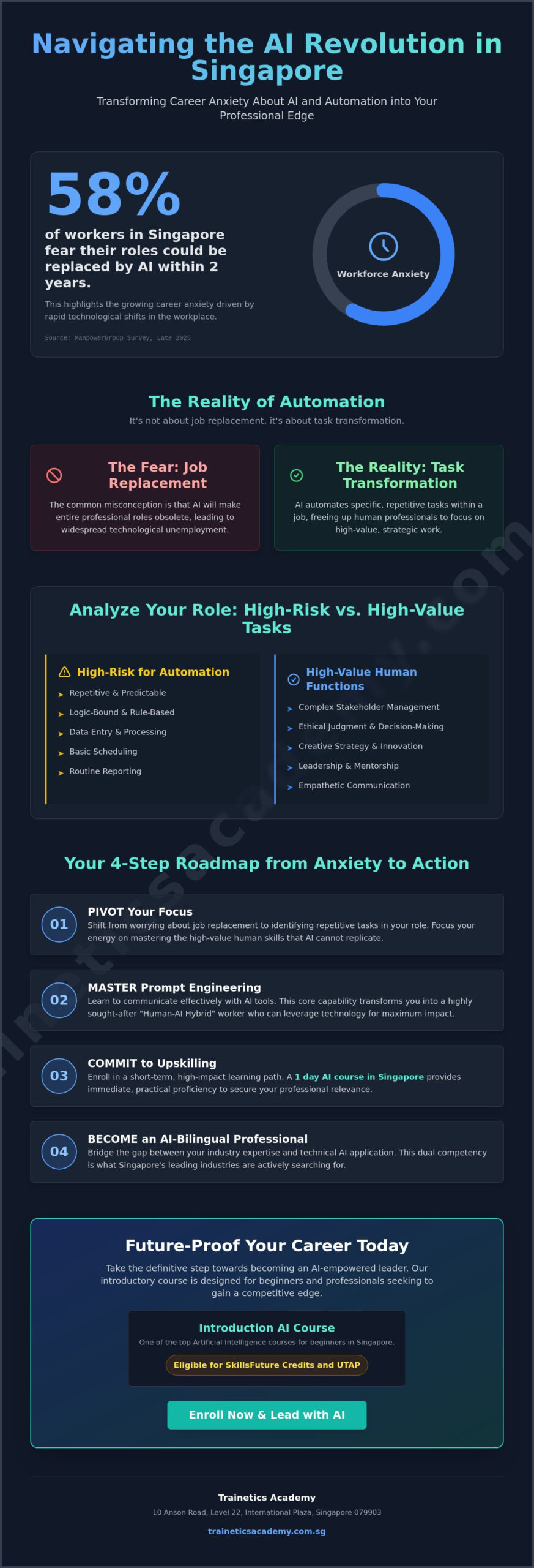 Navigating Career Anxiety About AI and Automation in Singapore: A 2026 Guide