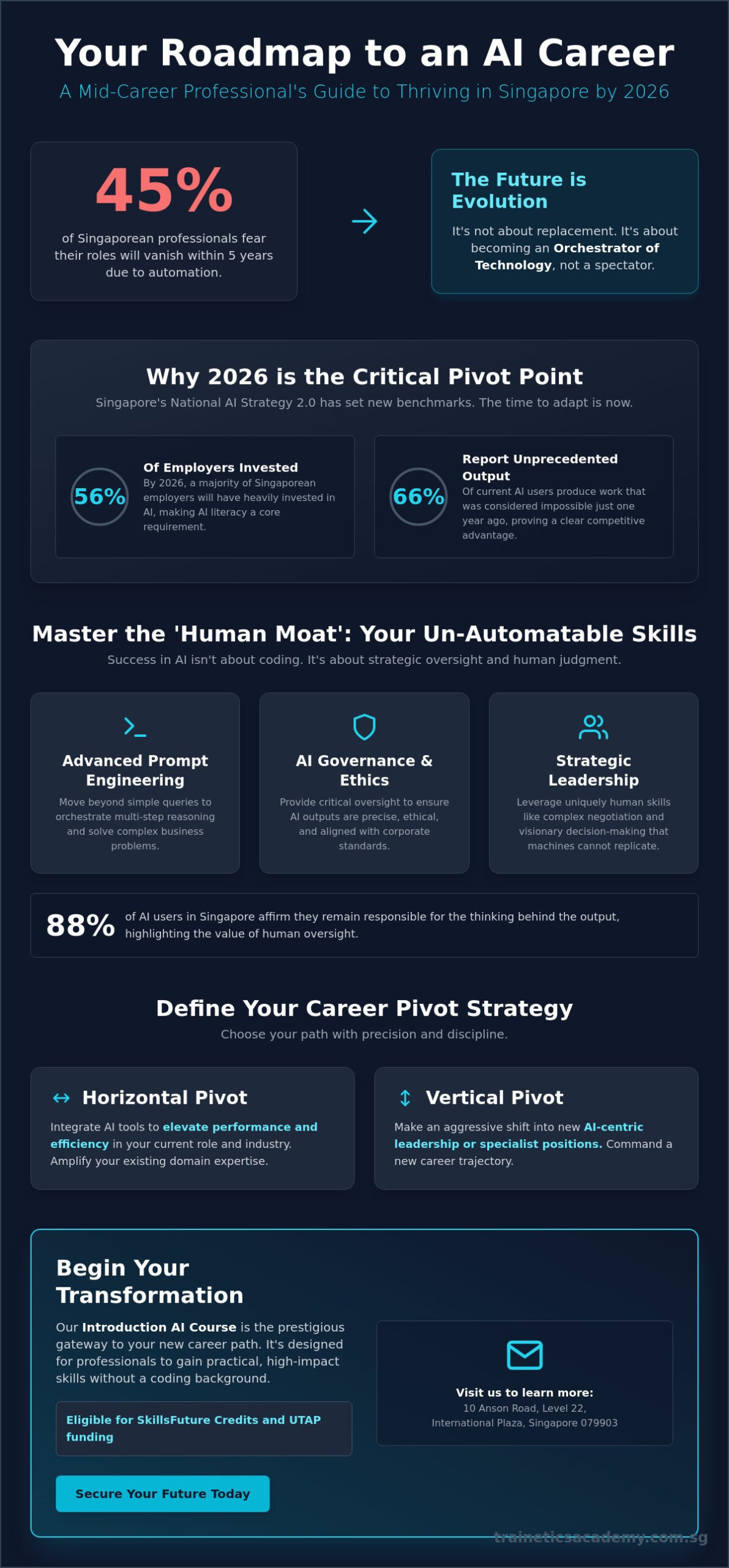 AI Courses for Career Change in Singapore: Your 2026 Transition Guide