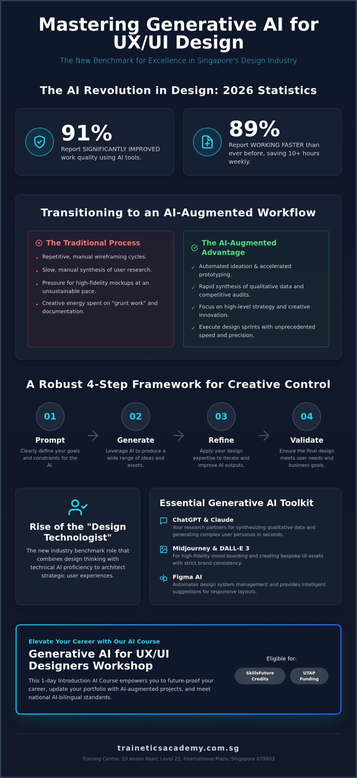 Mastering Generative AI for UX/UI Designers: A 2026 Workshop Guide in Singapore