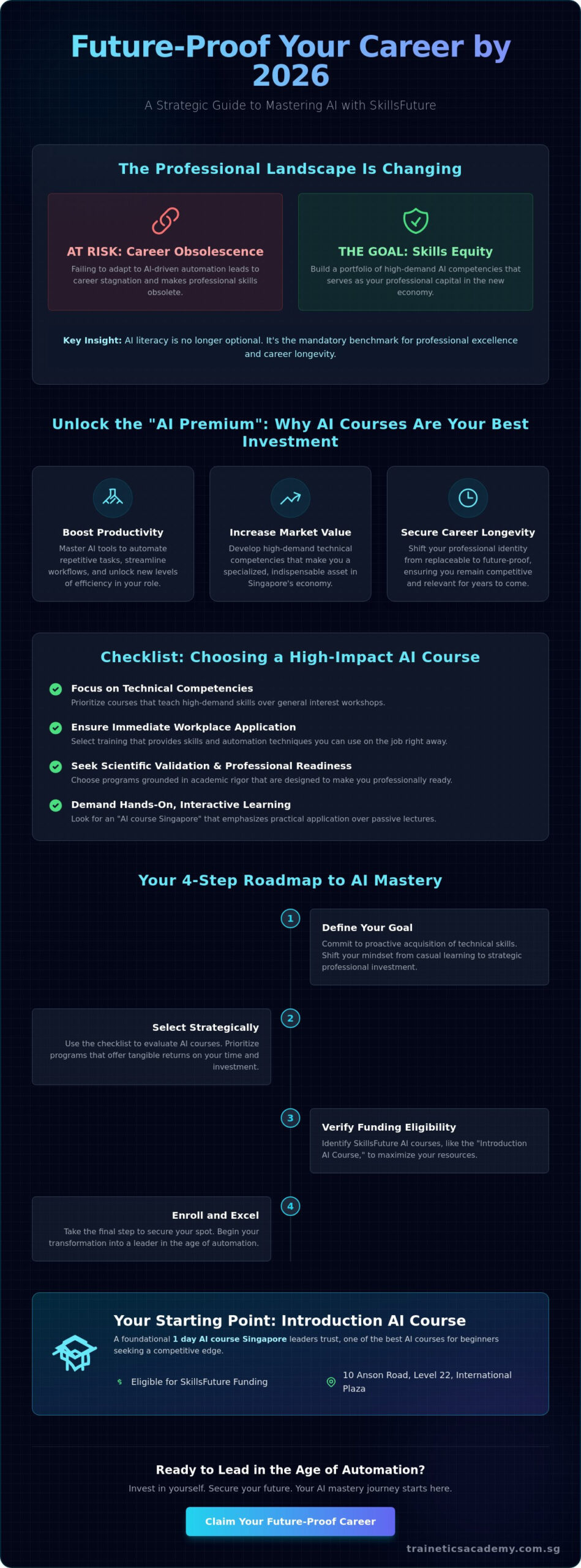 Invest in Myself with SkillsFuture: The 2026 Guide to AI Upskilling