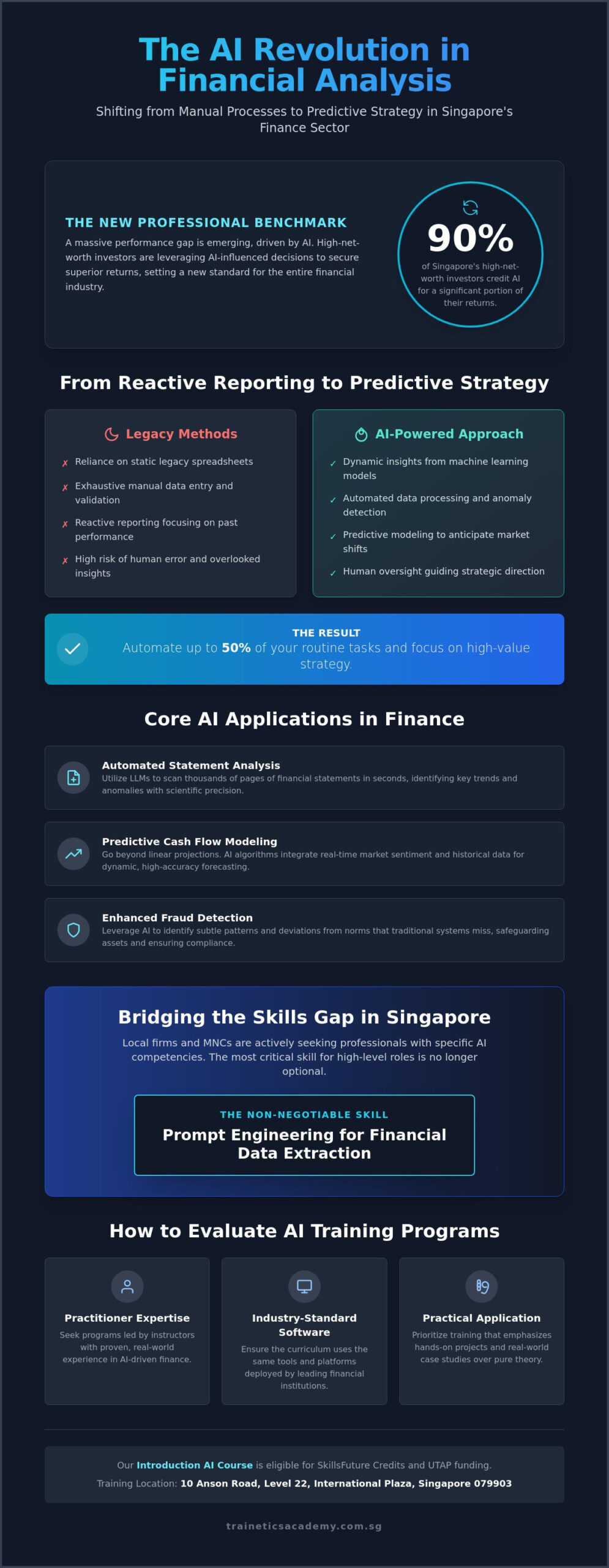 Using AI for Financial Analysis Training: 2026 Guide for Singapore Professionals