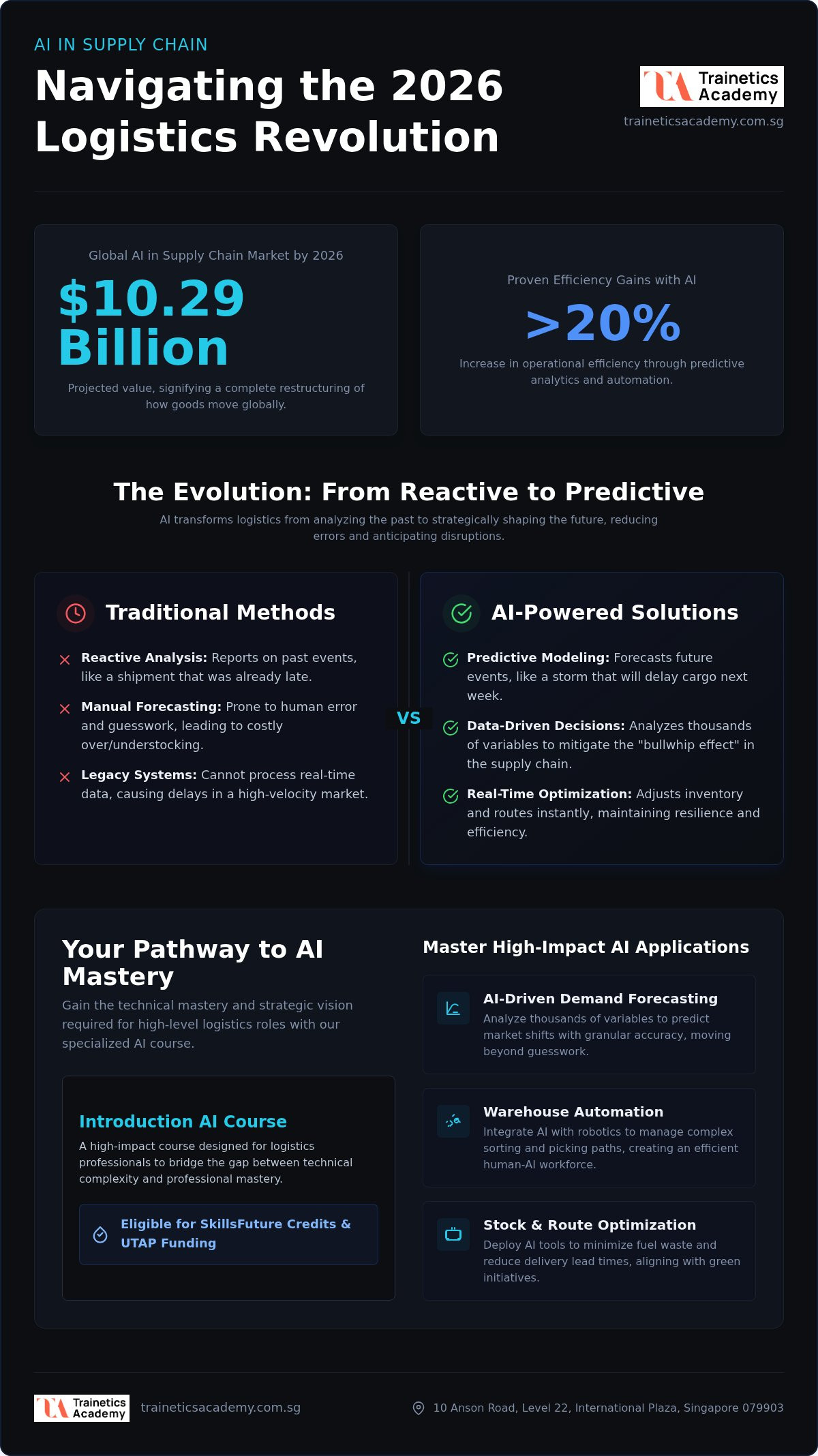 AI in Logistics and Supply Chain Course Singapore: 2026 Professional Guide