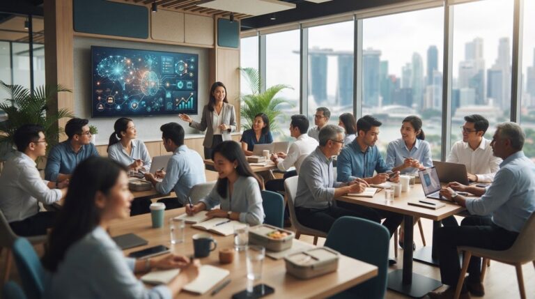 Lunch and Learn AI Workshops for Staff in Singapore